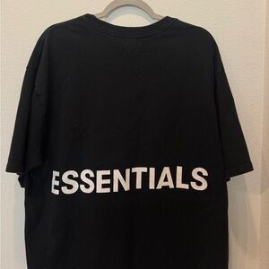 Essentials Black Short Sleeve Tee